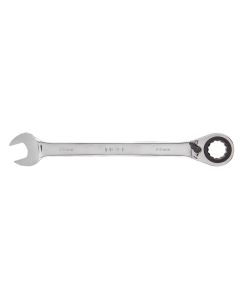 Combination spanner with ratchet