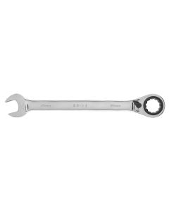 Combination spanner with ratchet
