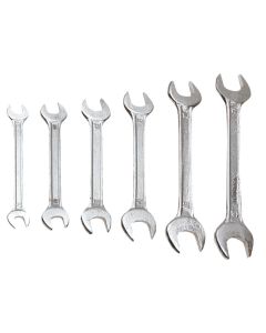 Double-ended flat wrenches