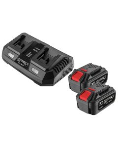 Battery and charger set