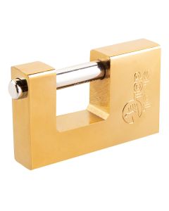 Rectangular padlock
